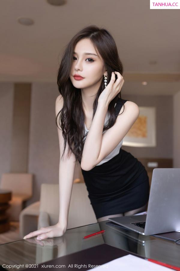 小夕juju  精致女神王心怡 会议室主题系列第4张图片